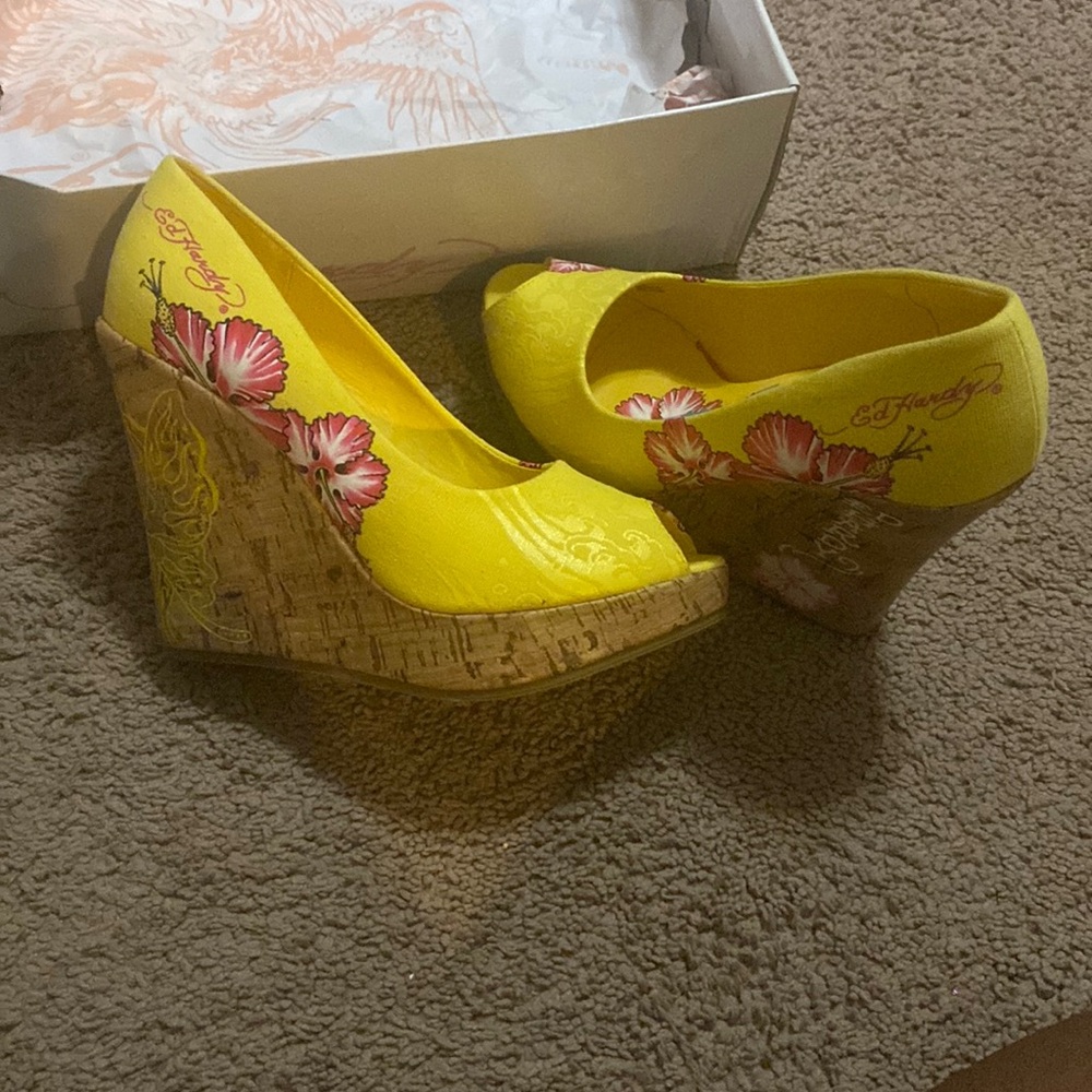 Wedge Heel Ed Hardy